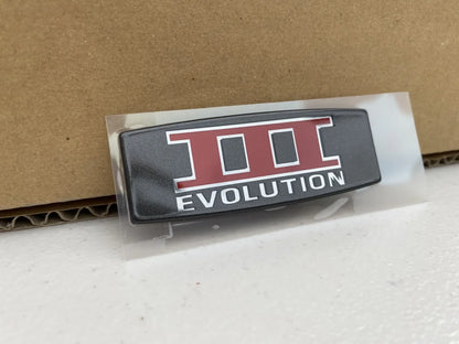 Rear Boot Emblem 'Evolution III' to suit Mitsubishi Lancer Evolution 3 / CE9A - Vega Autosports