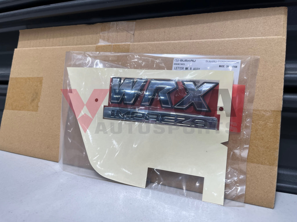 Rear Boot Emblem Wrx Impreza To Suit Subaru 04-05 93073Fe060 Emblems Badges And Decals