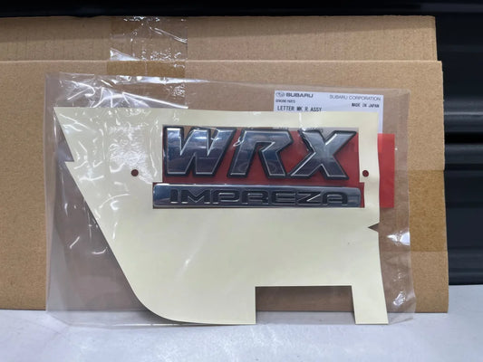 Rear Boot Emblem Wrx Impreza To Suit Subaru 04-05 93073Fe060 Emblems Badges And Decals