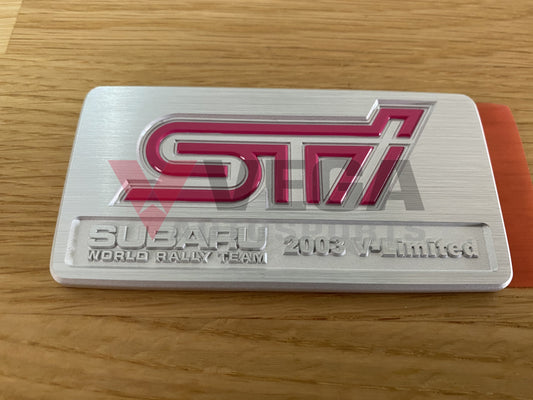 Rear Boot Lid Badge Emblem to suit Subaru Impreza 2003 V-Limited GDB - Vega Autosports