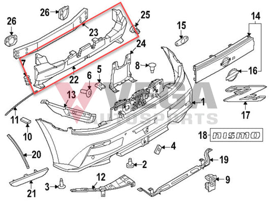 Rear Bumper Energy Absorber To Suit Nissan Z Nismo 2023 + Rz34 Body Panels