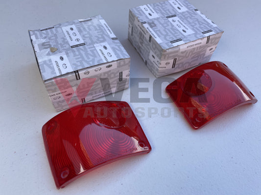 Rear Combination 'BRAKE' Lens Set RHS / LHS to suit Datsun 1200 B120 Ute Sunny - Vega Autosports