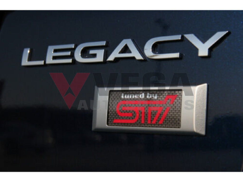 Rear Emblem "Legacy STI" to suit Subaru Legacy STI BP5 93073AG390 - Vega Autosports