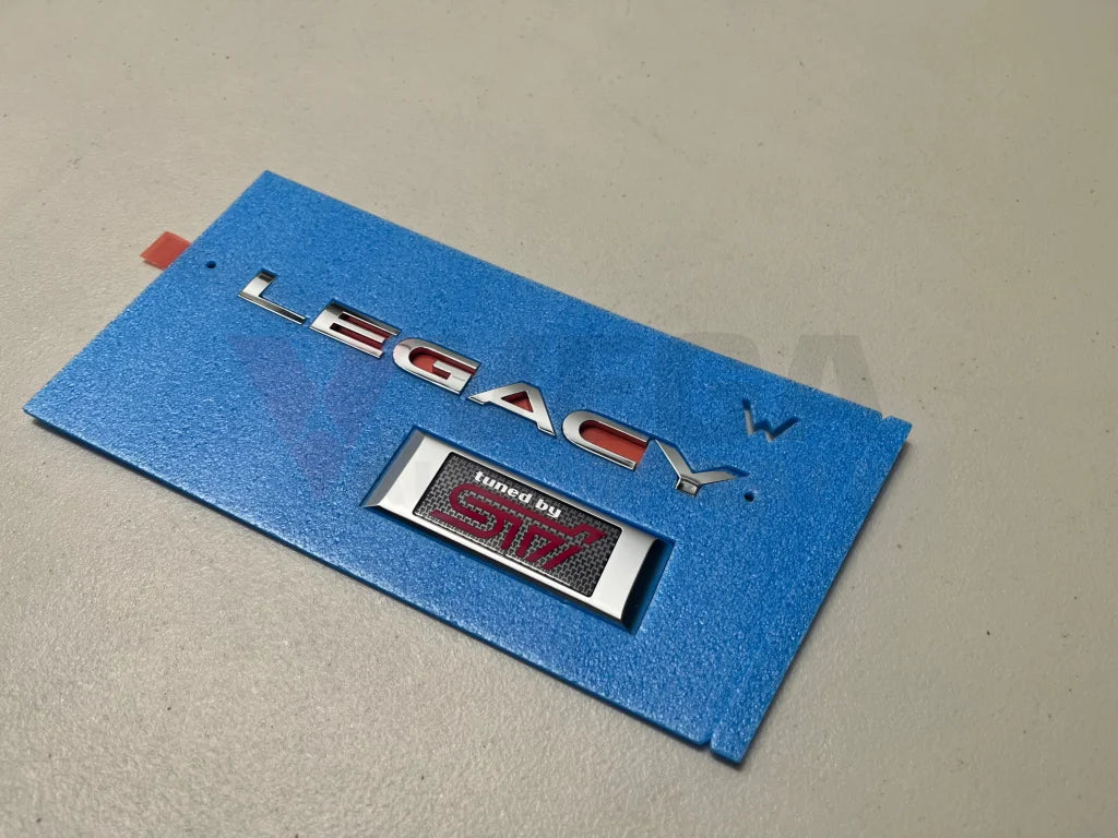 Rear Emblem "Legacy STI" to suit Subaru Legacy STI BP5 93073AG390 - Vega Autosports