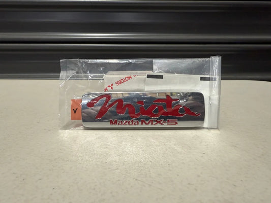 Rear Emblem ’Miata Mazda MX-5’ to suit Mazda MX-5 1990-1997 NA01-51-721A Emblems Badges and Decals