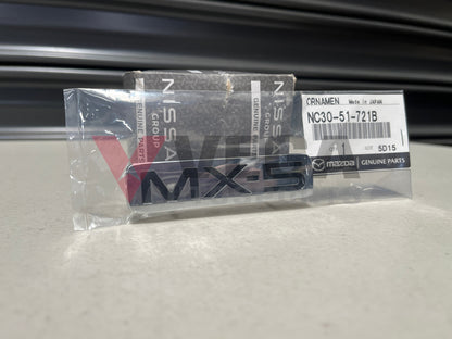 Rear Emblem ’MX-5’ to suit Mazda 5 NB 2001-2005 NC30-51-721B Emblems Badges and Decals