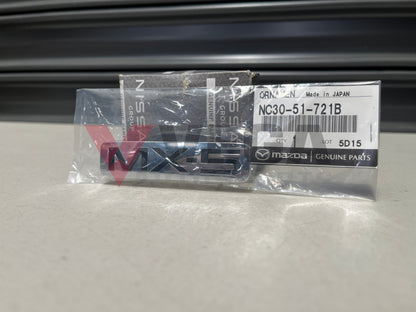 Rear Emblem ’MX-5’ to suit Mazda 5 NB 2001-2005 NC30-51-721B Emblems Badges and Decals