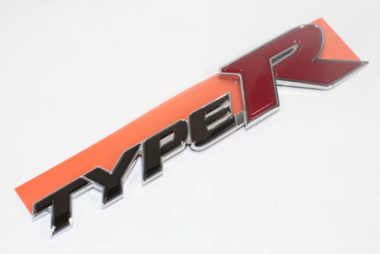 Rear Emblem 'Type R' to suit Honda Civic FK8 Type R 75723-TGH-A01 - Vega Autosports