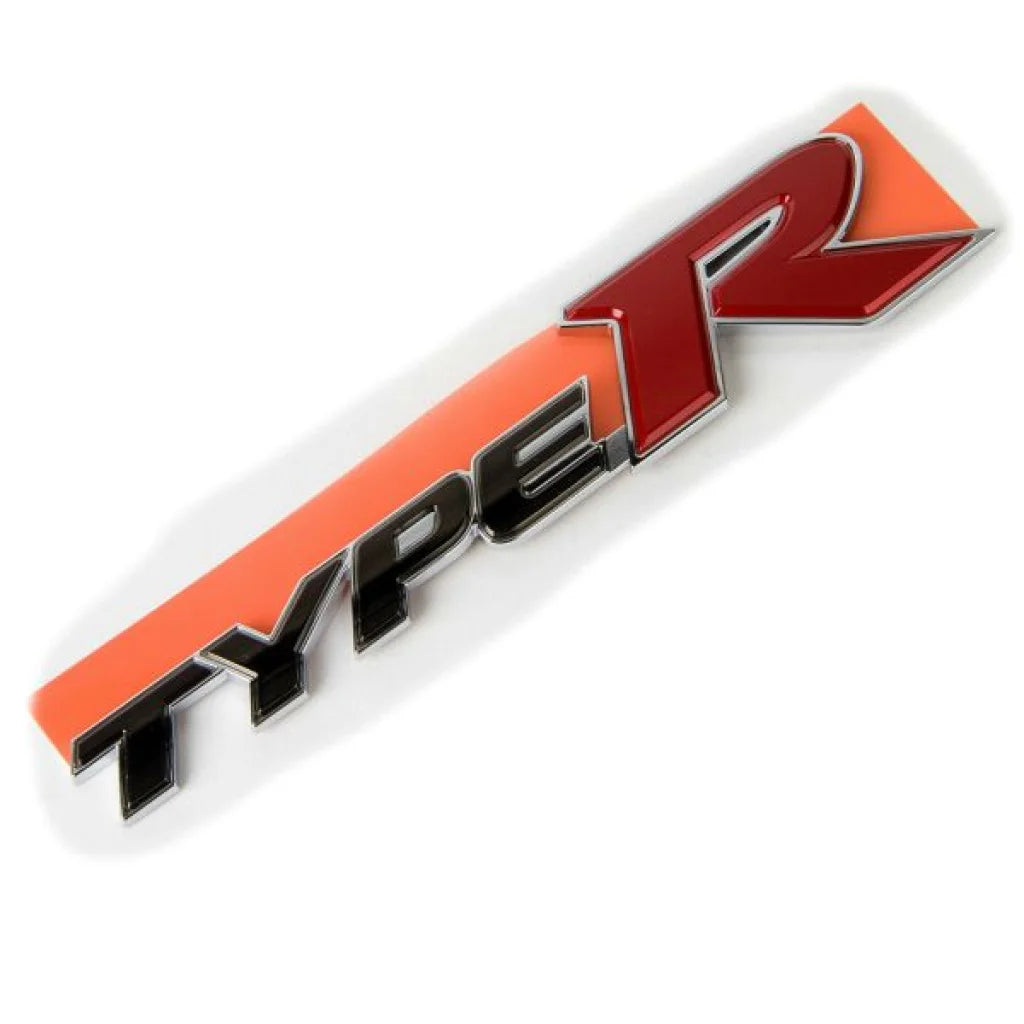 Rear Emblem 'Type R' to suit Honda Civic FN2 Type R 2006-2011 75717-SMT-E00 - Vega Autosports