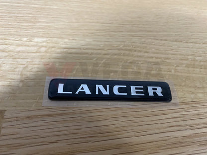 Rear 'Lancer' Boot Lid Emblem to suit Lancer Evolution 7 CT9A - Vega Autosports
