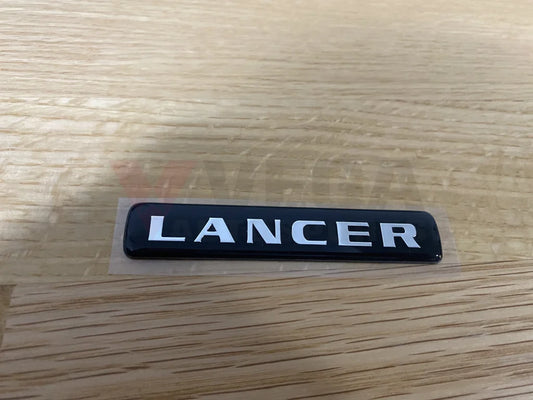 Rear 'Lancer' Boot Lid Emblem to suit Lancer Evolution 7 CT9A - Vega Autosports