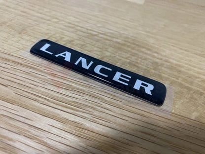Rear 'Lancer' Boot Lid Emblem to suit Lancer Evolution 7 CT9A - Vega Autosports