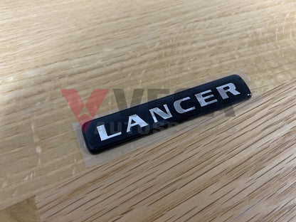 Rear 'Lancer' Boot Lid Emblem to suit Lancer Evolution 7 CT9A - Vega Autosports