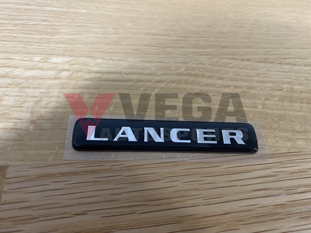 Rear 'Lancer' Boot Lid Emblem to suit Lancer Evolution 7 CT9A - Vega Autosports