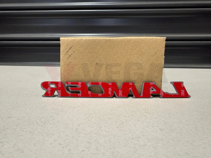 Rear ’Lancer’ Emblem to suit Mitsubishi Lancer Evolution 6 & 6.5 TME MR478299 Emblems Badges and Decals