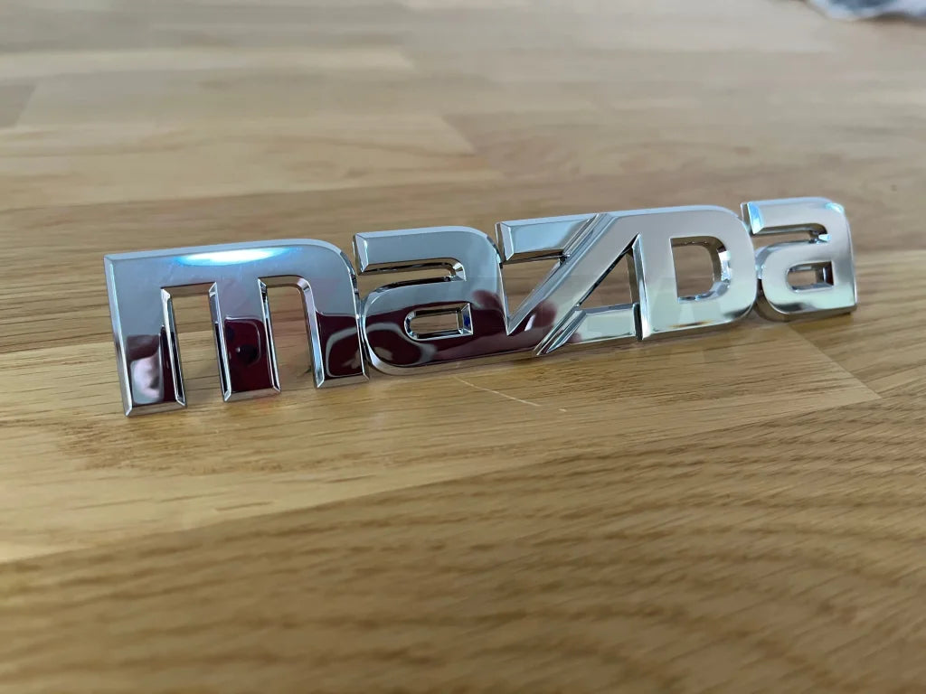 Rear Mazda Emblem To Suit Rx-8 Se3P 2004 - 2011 Emblems Badges And Decals