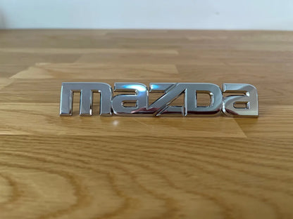 Rear Mazda Emblem To Suit Rx-8 Se3P 2004 - 2011 Emblems Badges And Decals