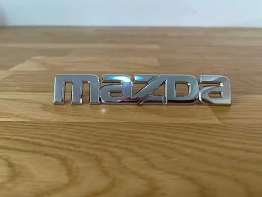 Rear Mazda Emblem To Suit Rx-8 Se3P 2004 - 2011 Emblems Badges And Decals