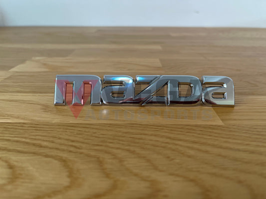 Rear Mazda Emblem To Suit Rx-8 Se3P 2004 - 2011 Emblems Badges And Decals