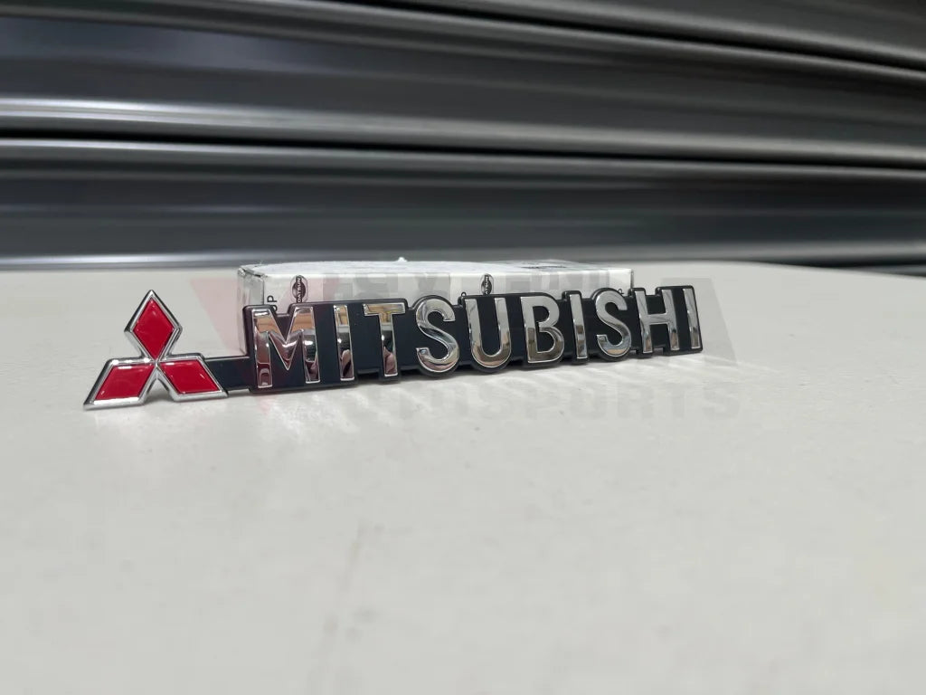 Rear Mitsubishi Emblem To Suit Lancer Evolution 1 / 2 Emblems Badges And Decals