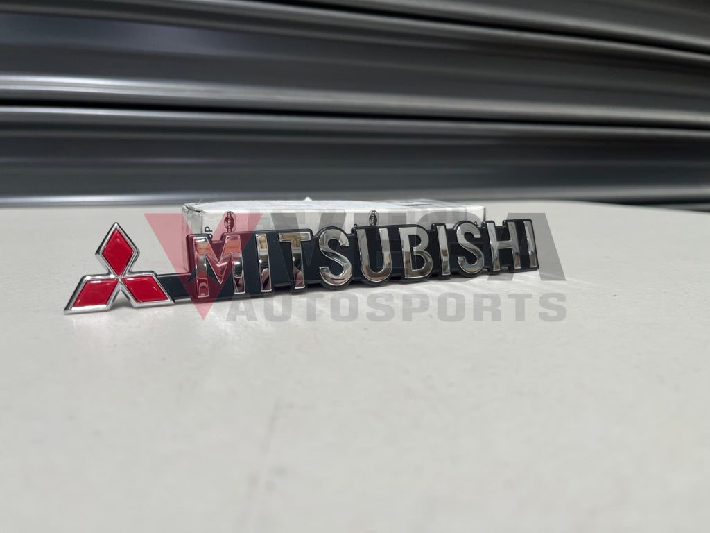 Rear Mitsubishi Emblem To Suit Lancer Evolution 1 / 2 Emblems Badges And Decals