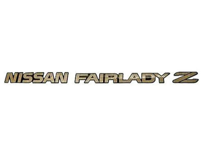 Rear "Nissan Fairlady Z" Decal, Bronze Tint to suit Nissan 300ZX 90-93 Twin Turbo TT Z32 - Vega Autosports