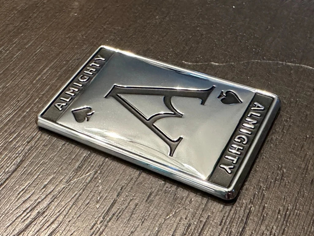 Rear Quarter Emblem ’Almighty’ To Suit Nissan S13 78896-35F60 *Discontinued* Emblems Badges And