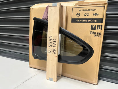 Rear Quarter Glass & Moulding (Lhs) To Suit Nissan Silvia S15 83307-85F10