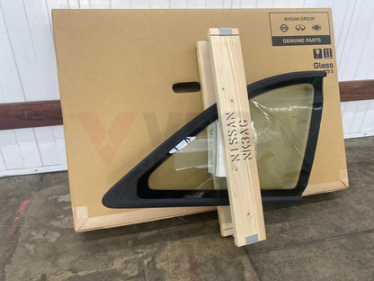 Rear Quarter Glass & Moulding (Rhs) To Suit Nissan Skyline R33 Model (All) - Coupe Exterior