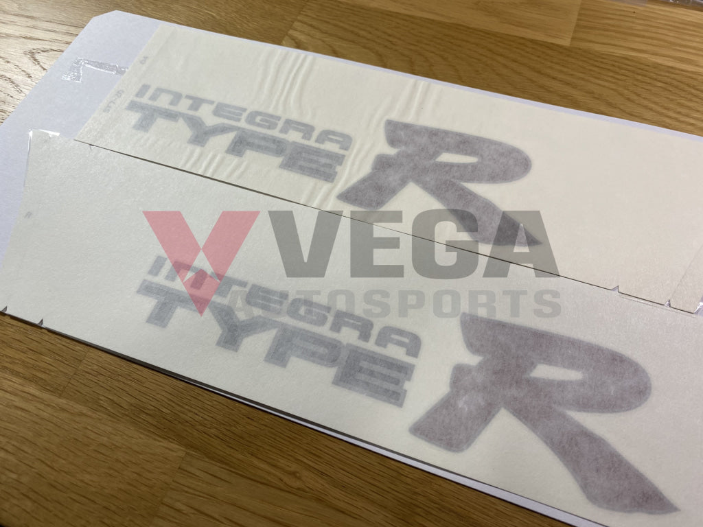 Rear Quarter Integra Type R Rhs / Lhs Decal Set To Suit Honda Dc2