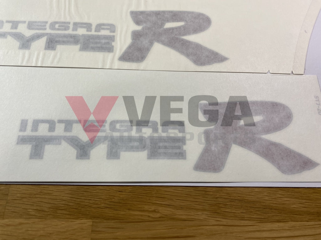 Rear Quarter Integra Type R Rhs / Lhs Decal Set To Suit Honda Dc2 Emblems Badges And Decals