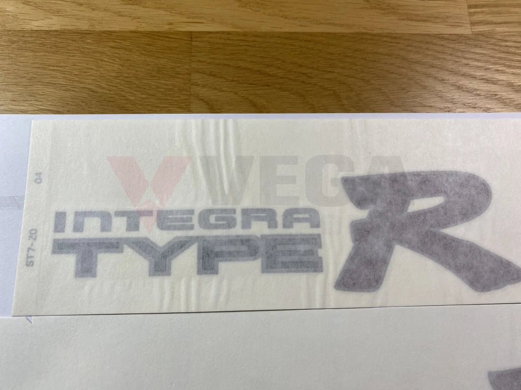 Rear Quarter Integra Type R Rhs / Lhs Decal Set To Suit Honda Dc2 Emblems Badges And Decals