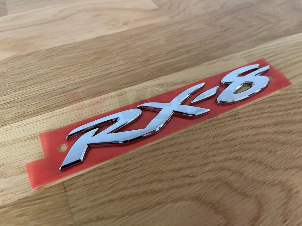 Rear Rx-8 Emblem To Suit Mazda Rx8 Se3P 2004-2011 Emblems Badges And Decals