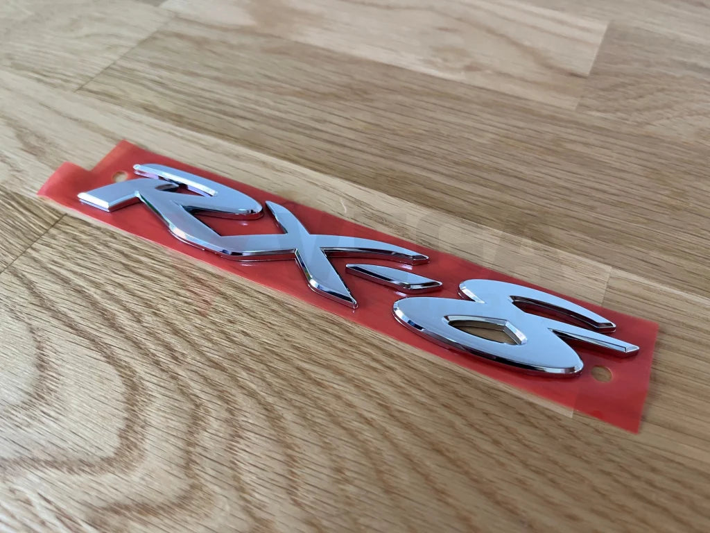 Rear Rx-8 Emblem To Suit Mazda Rx8 Se3P 2004-2011 Emblems Badges And Decals