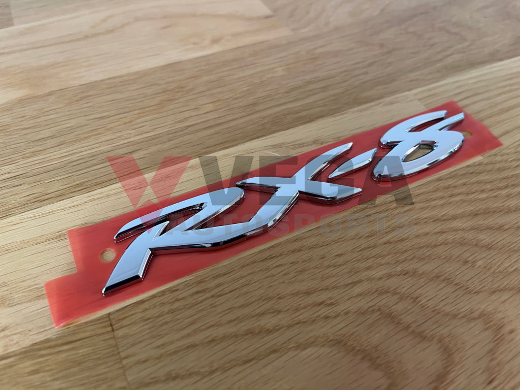 Rear Rx-8 Emblem To Suit Mazda Rx8 Se3P 2004-2011 Emblems Badges And Decals