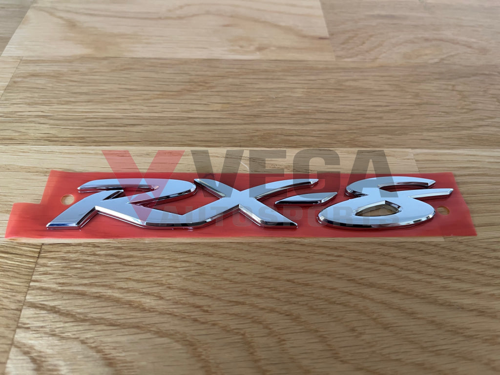 Rear Rx-8 Emblem To Suit Mazda Rx8 Se3P 2004-2011 Emblems Badges And Decals