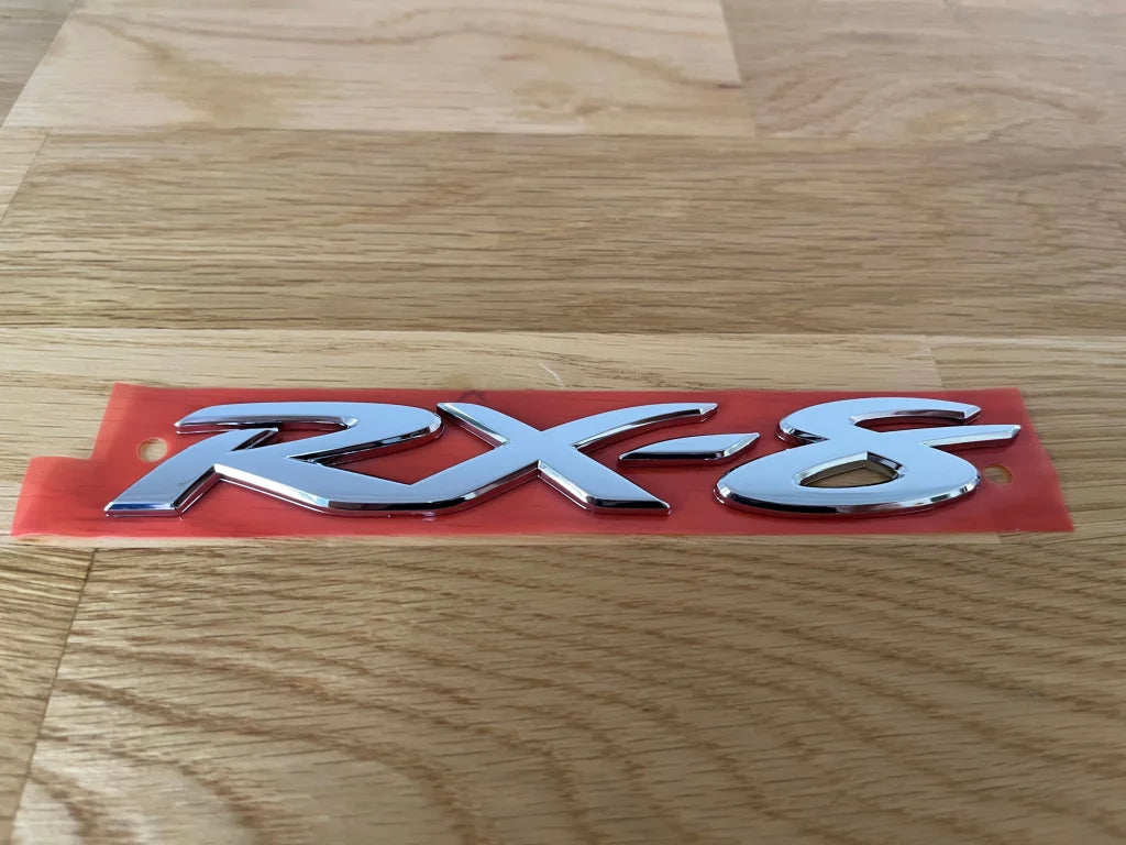 Rear Rx-8 Emblem To Suit Mazda Rx8 Se3P 2004-2011 Emblems Badges And Decals