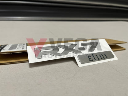 Rear Rx7 Efini Decal (F100-51-711C) To Suit Mazda Fd3S 93-99 Emblems Badges And Decals