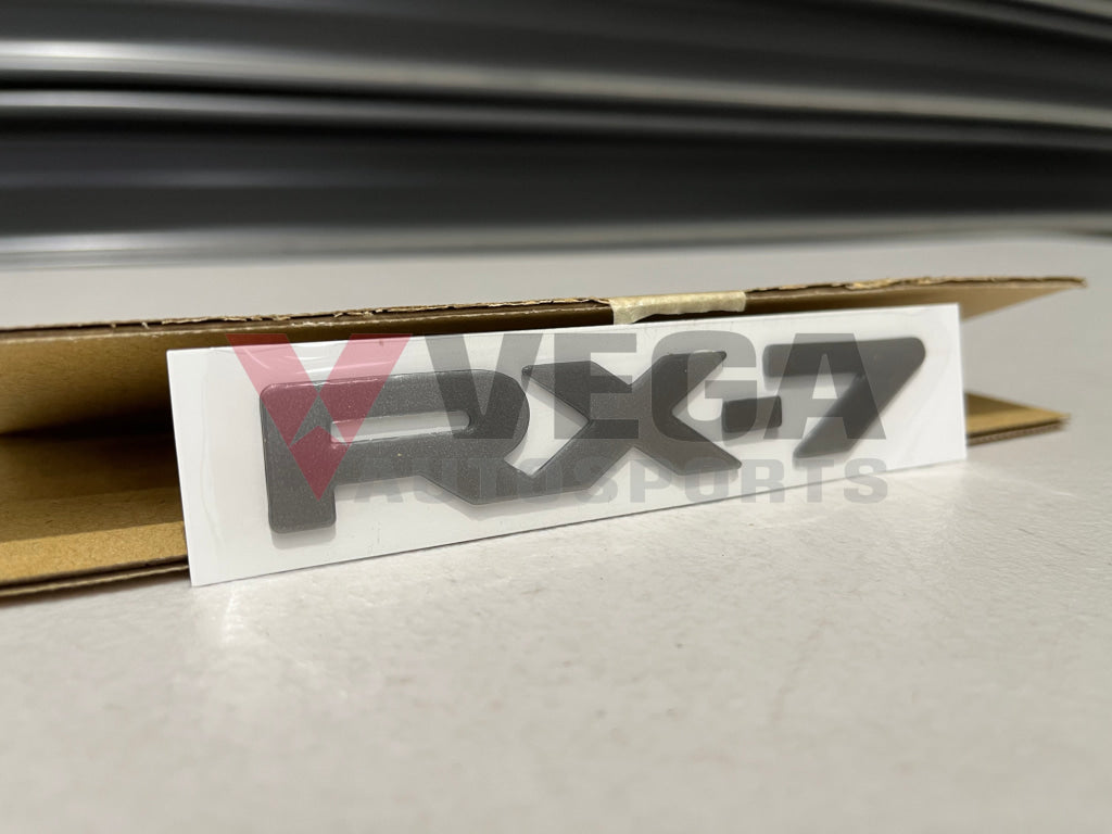 Rear Rx7 Emblem To Suit Mazda Fd3S (Fd01-51-721C) Emblems Badges And Decals