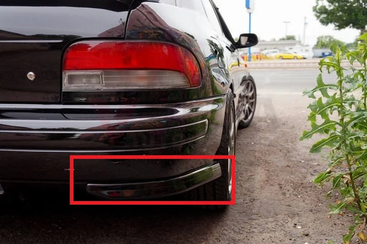 Rear Spat Set To Suit Subaru Impreza Wrx Sti Gc8 Exterior