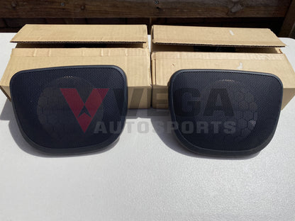 Rear Speaker Cover Garnish Set (RHS & LHS) to suit Mitsubishi Lancer Evo 4, 5, 6, 6.5 - Vega Autosports