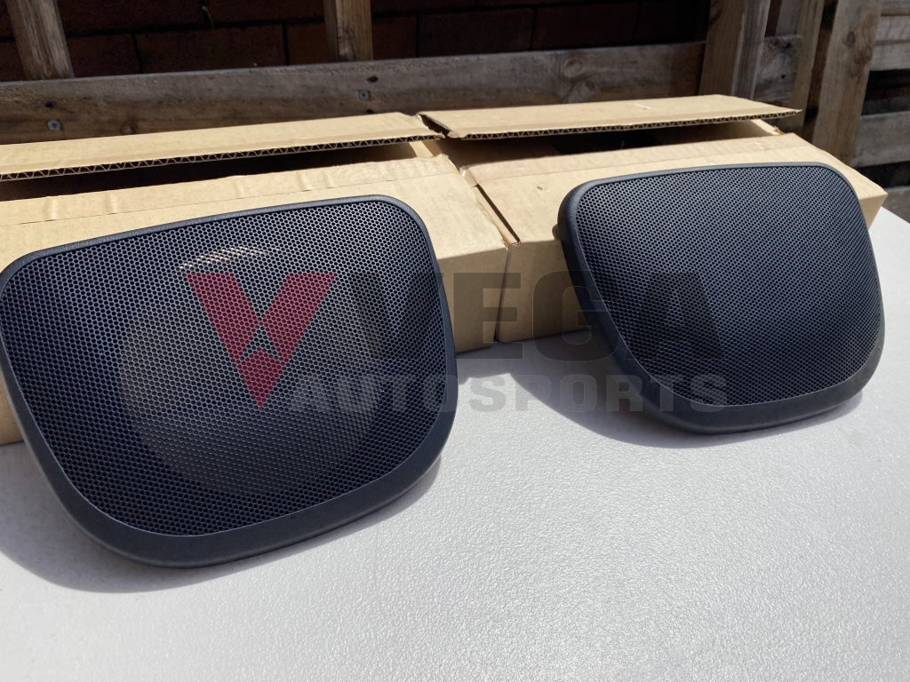 Rear Speaker Cover Garnish Set (RHS & LHS) to suit Mitsubishi Lancer Evo 4, 5, 6, 6.5 - Vega Autosports