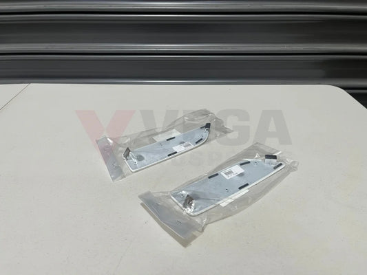 Rear Spoiler Cap Rhs / Lhs Set (White) To Suit Mitsubishi Lancer Evolution 7 Mr971306 Mr971307