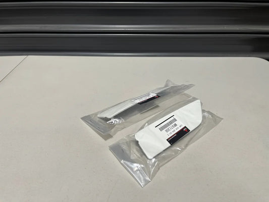 Rear Spoiler Cap Rhs / Lhs Set (White) To Suit Mitsubishi Lancer Evolution 7 Mr971306 Mr971307