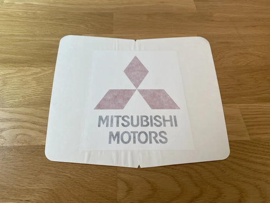Rear Spoiler Diamond Decal To Suit Mitsubishi Lancer Evolution 6.5 Tme Cp9A Emblems Badges And