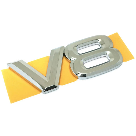 Rear ’V8’ Emblem to suit Toyota Landcruiser 100 Series 98-07 75445-60010 - Emblems Badges and Decals