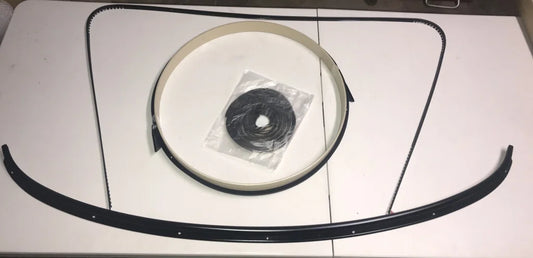 Rear Windscreen Moulding, Fastener & Dam Kit to suit Nissan Skyline R33 - Coupe (2-Door) - Vega Autosports