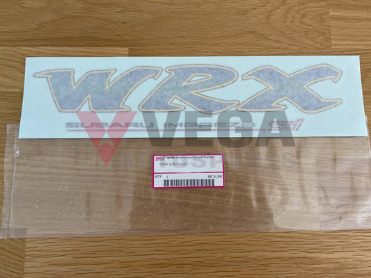 Rear "WRX" Decal Sticker Pink STi to suit Subaru Impreza GC8 93-01 - Vega Autosports
