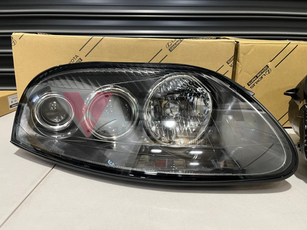 RHD Headlight Set - 81111-1B231/81151-1B231 to suit JZA80 Toyota Supra Genuine Series 2 - Vega Autosports