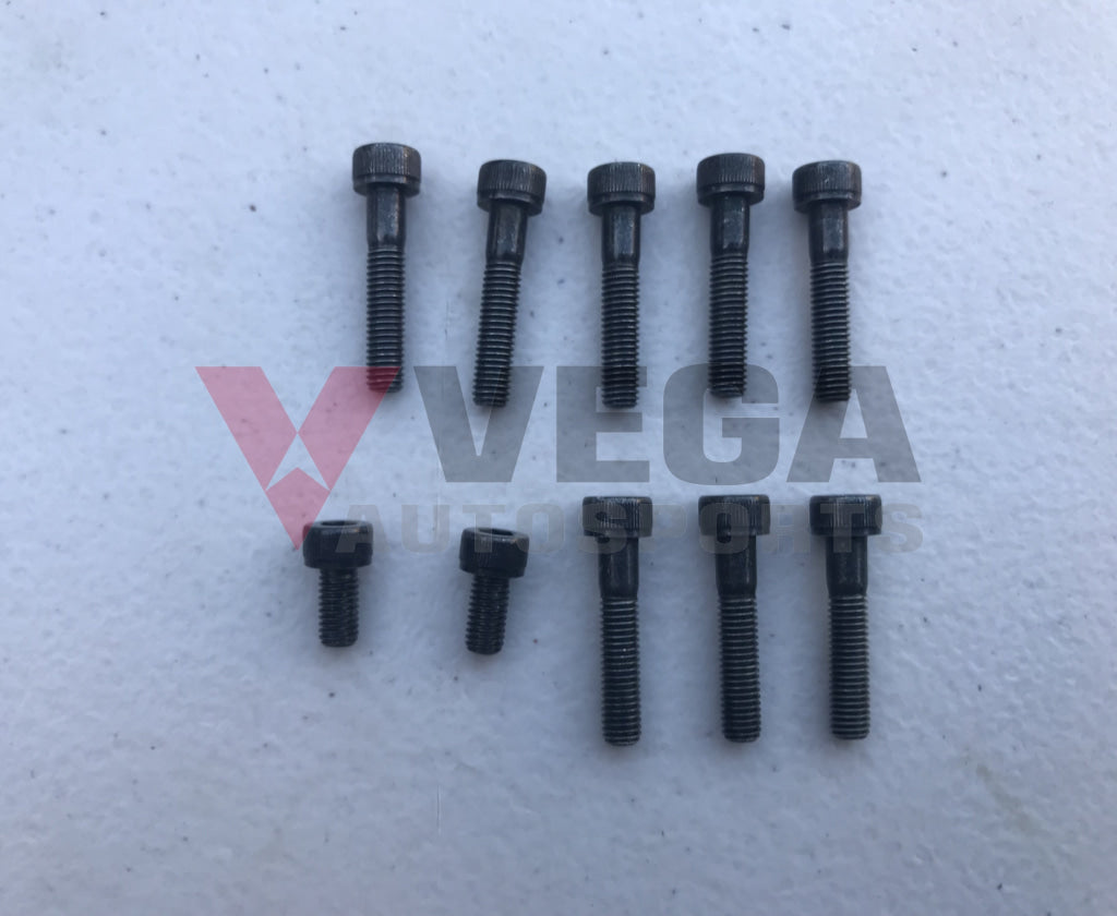 Rocker Cover Valley Cover Bolt Set (10 pieces) to suit RB26 - Vega Autosports